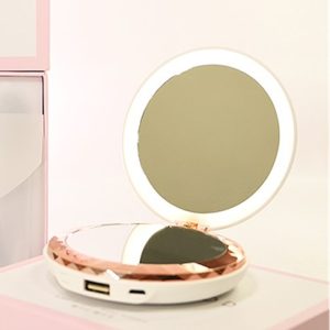 LED Makeup Mirror with Power Bank