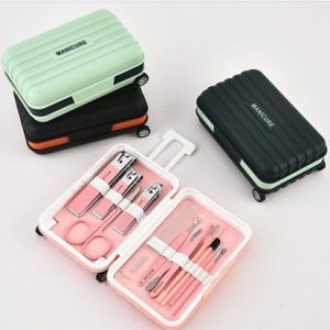 Luggage Shaped Nail Clipper Set