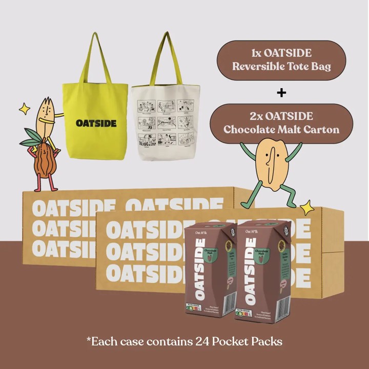 Oatside tote bag