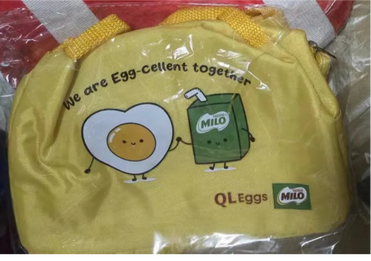 Lunch Bag with Milo and QL Eggs