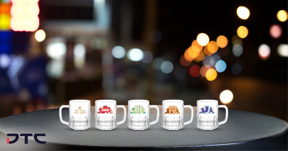 Kirin Ichiban CNY mini beer mugs promotion-4 designs