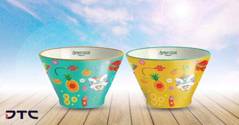 Spritzer Malaysia Customised CNY Ceramic Bowls