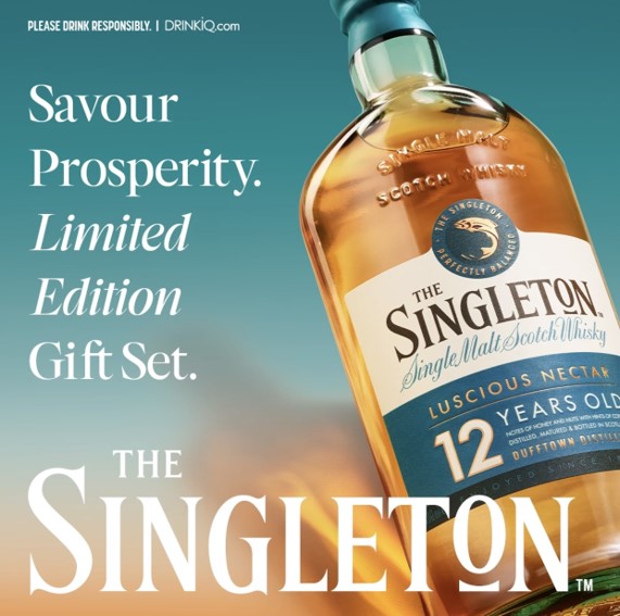 The Singleton Limited Edition Gift Set-promo info fr DRINKIQ