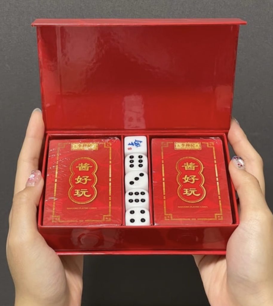 Lee Km Kee Mahjong Playing cards - open up