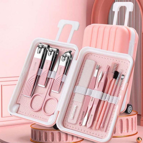 Luggage-Shaped Nail Kit