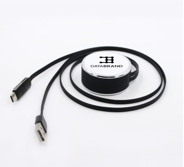 3 in 1 Round Box Charging Cable