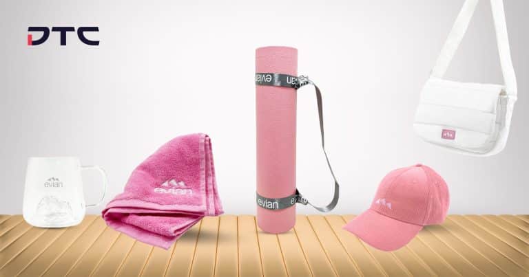 Evian Promotional Gifts Across APAC markets showcase