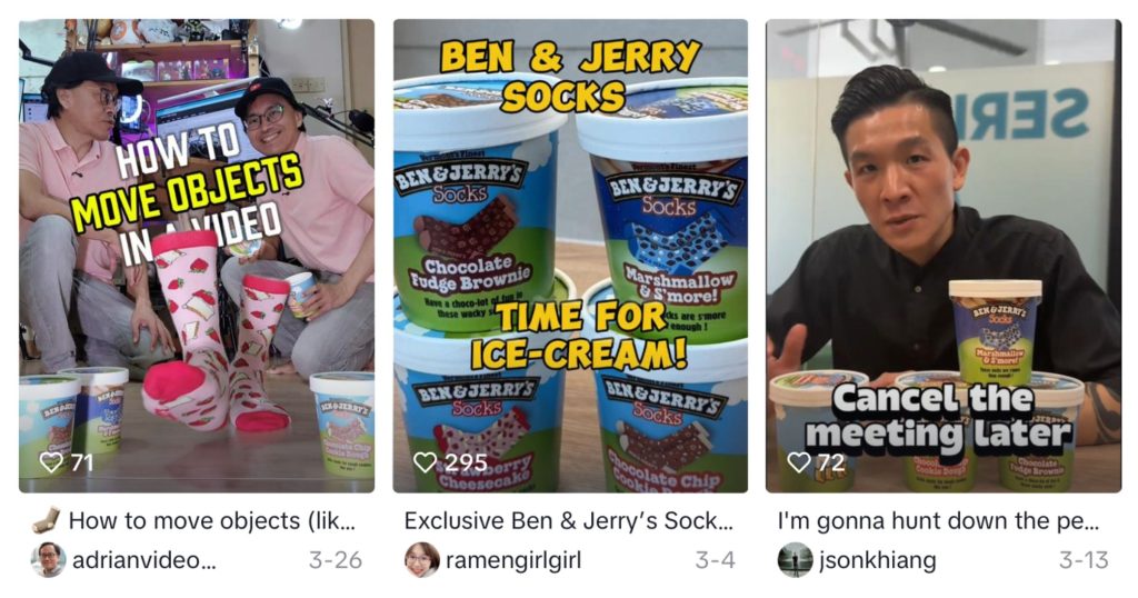 BenandJerry_Tik_Tok_Video