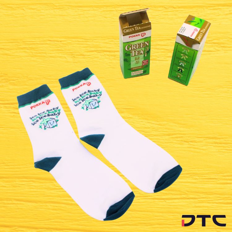 Pokka blind box socks - ice ice baby design