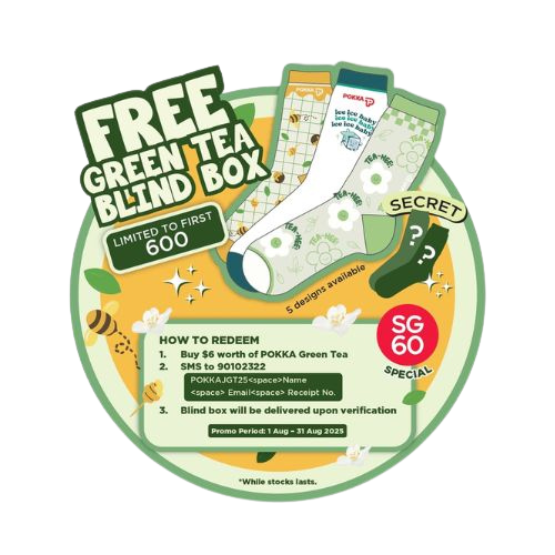 Pokka blind box socks promo