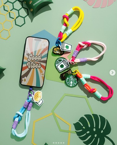 Starbucks phone slings