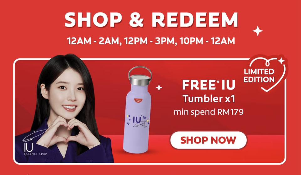 Colgate x IU Tumbler gwp