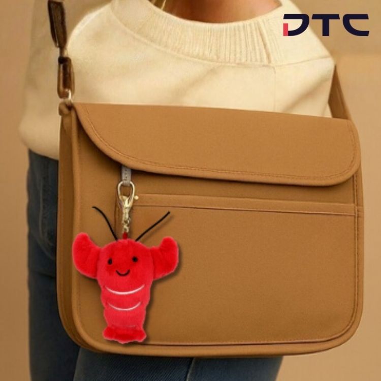 Lee Kum Kee Plushie Keychain - Lobster design