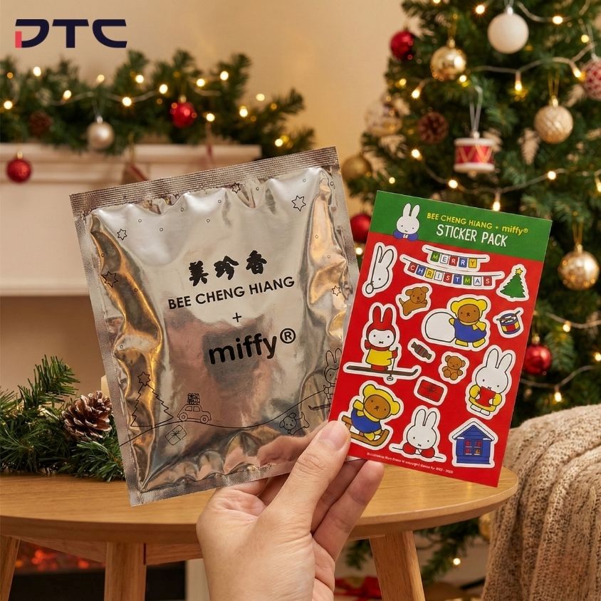 Bee Cheng Hiang x Miffy blind bag & Miffy Stickers, produced by DTC World