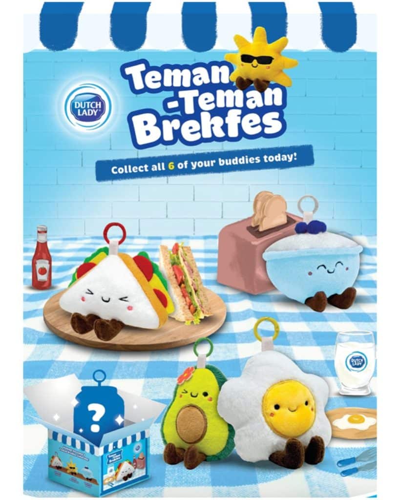 Dutch Lady Malaysia blind box plushies