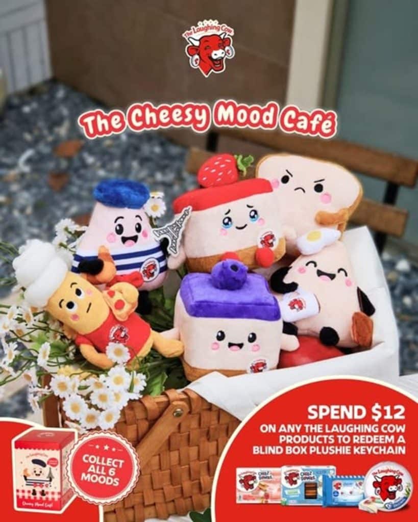 The Laughing Cow blind box plushies