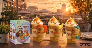 Kenangan Coffee Capybara cup sleeves promotional merchandise Singapore Malaysia; blind box campaign