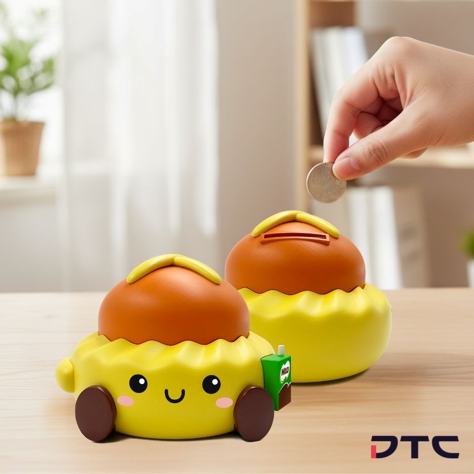 Pineapple tart design Milo coin bank for Chinese New Year 2026 campaign