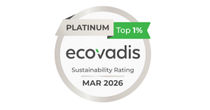 EcoVadis Platinum Medal 2026 - DTC World
