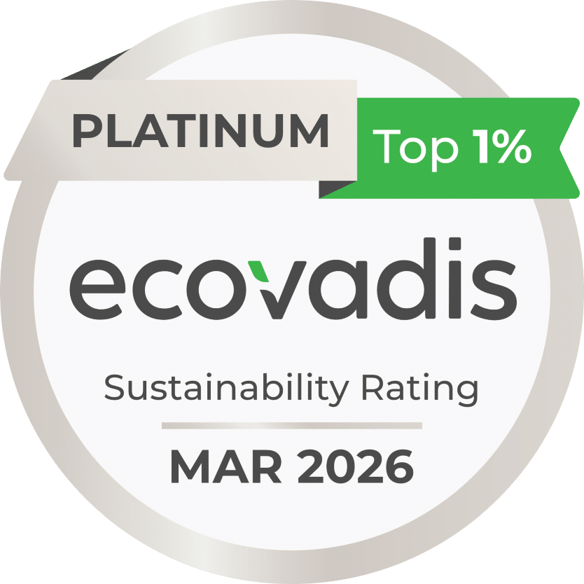 Ecovadis Platinum 2026 - DTC World