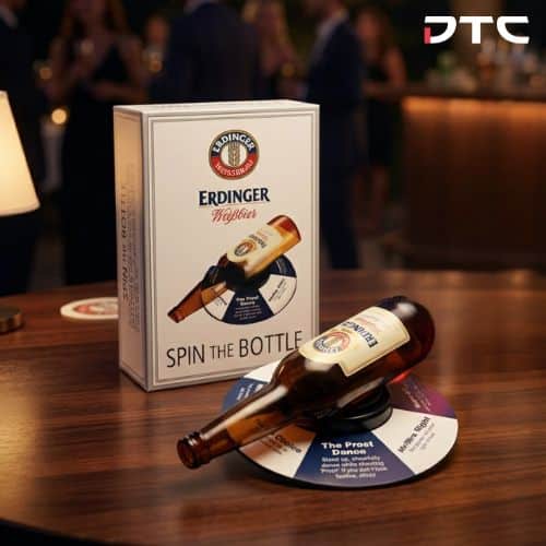 Erdinger Quart Game tabletop festival merchandise for Oktoberfest street festival