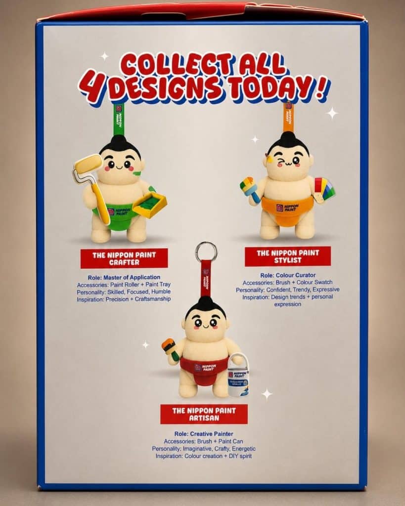 Nippon Paint Sumo Squad Blind box