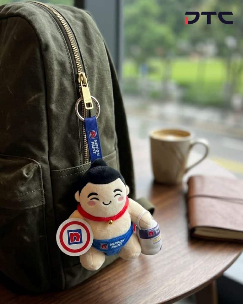 Nippon Paint Sumo Squad plush - The Nippon Paint Guardian