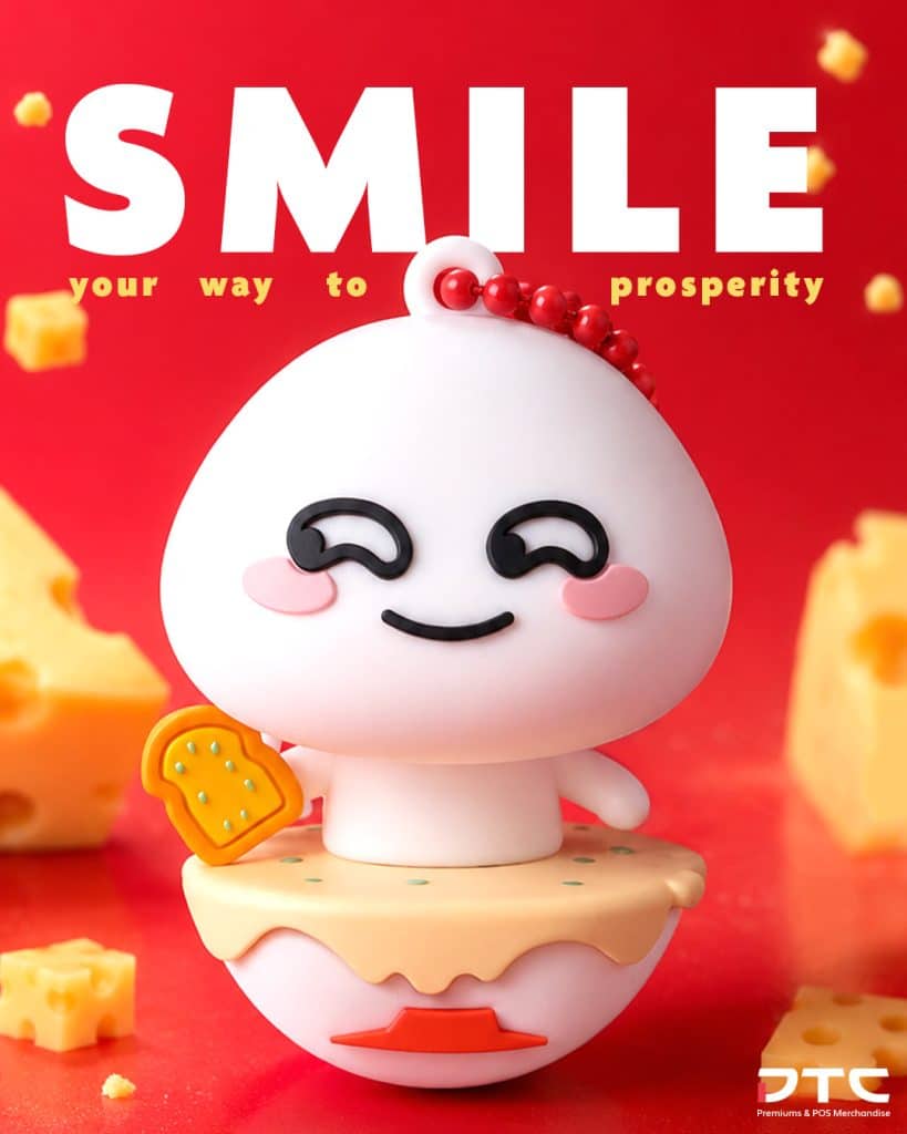 Pizza Hut Quby charm - Smile your way to prosperity