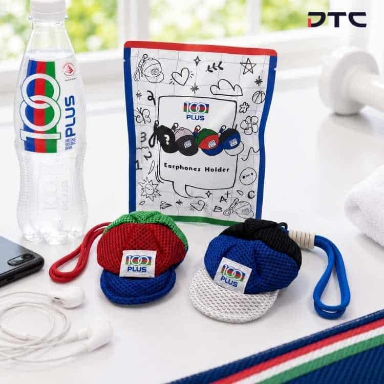 100PLUS earbuds pouch - Zyro & Activ8 designs