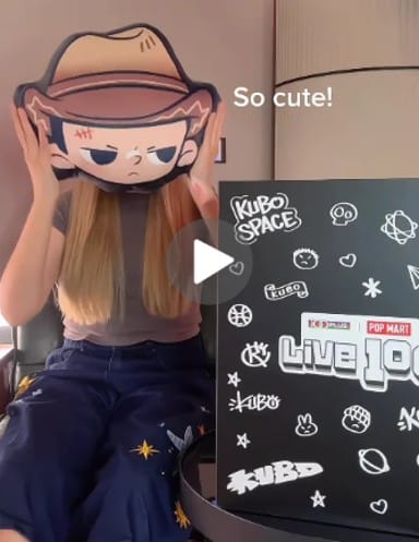 100Plus x POP Mart KUBO - unboxing PR Kit