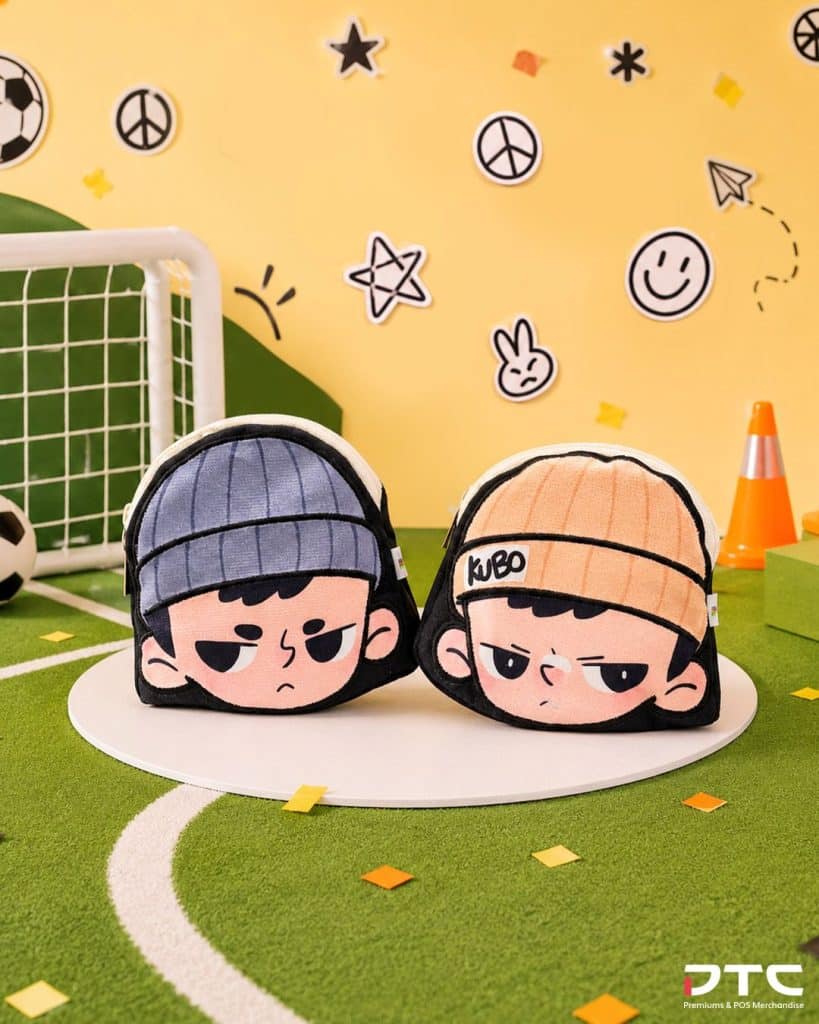 KUBO coin pouch created for the 100PLUS x POP MART GWP campaign