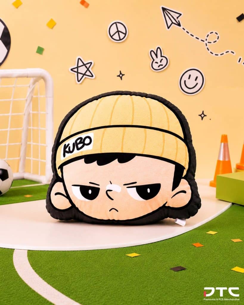 KUBO cushion created for the 100PLUS x POP MART GWP campaign