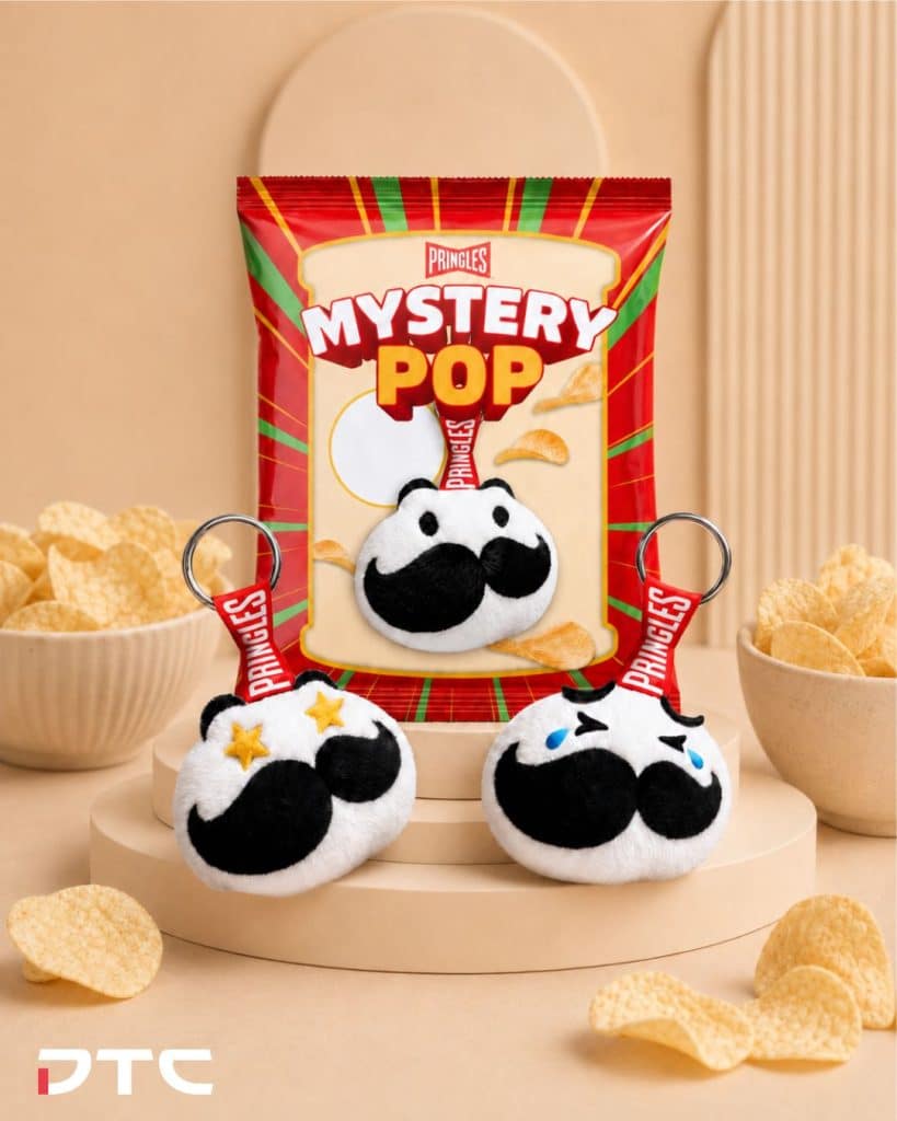 Pringles Plushies with Blind Bag packaging