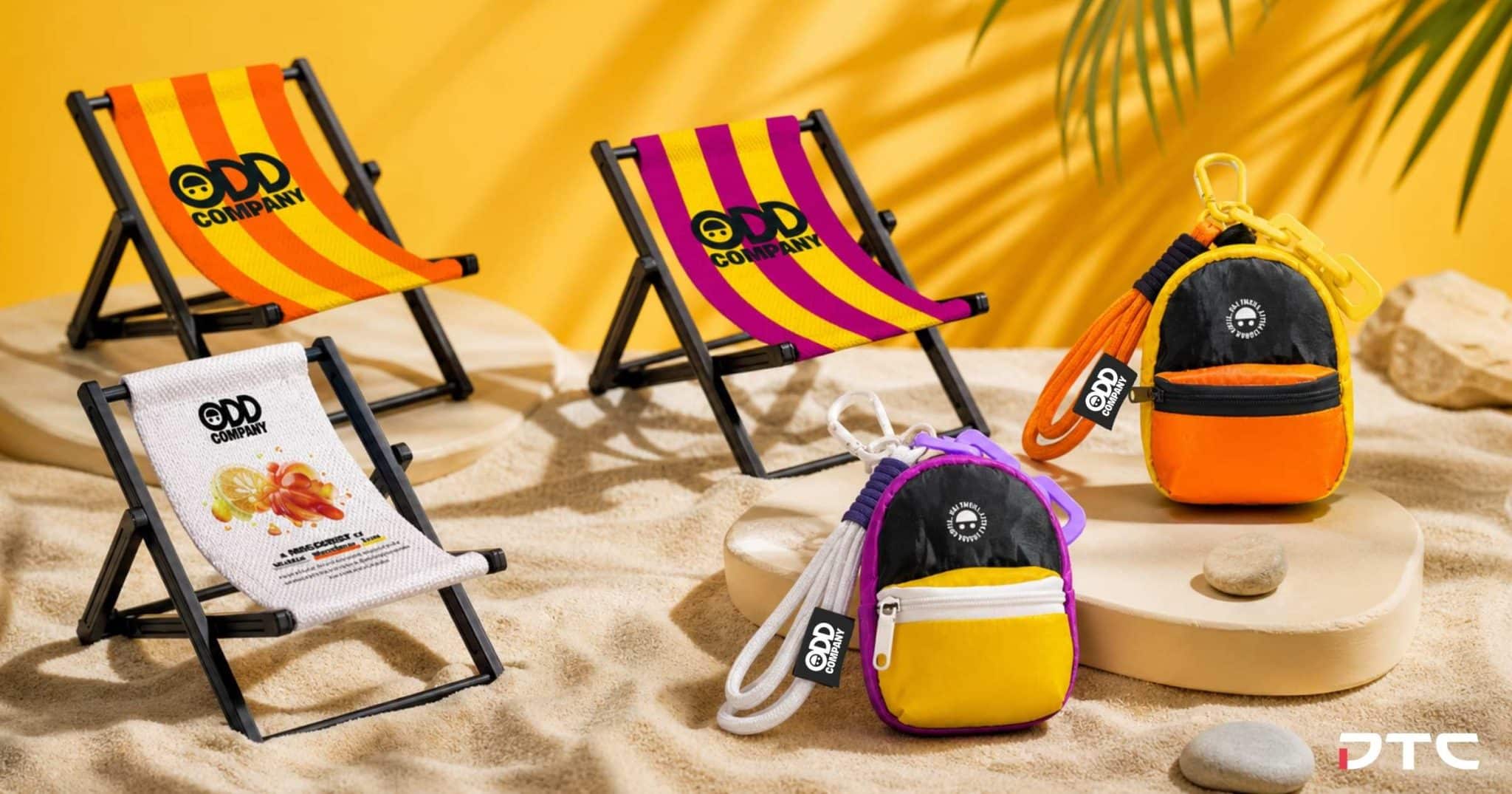 Event and retail merchandise designed and produced for Odd Company Singapore