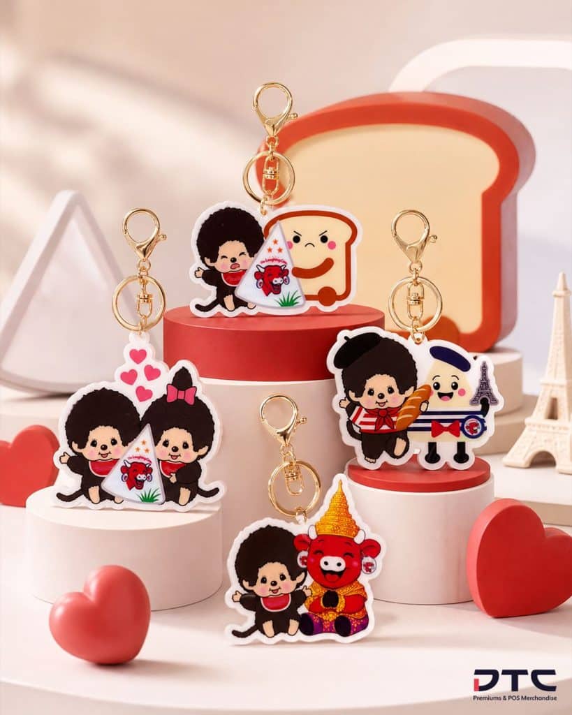 Monchhichi collectible keychains