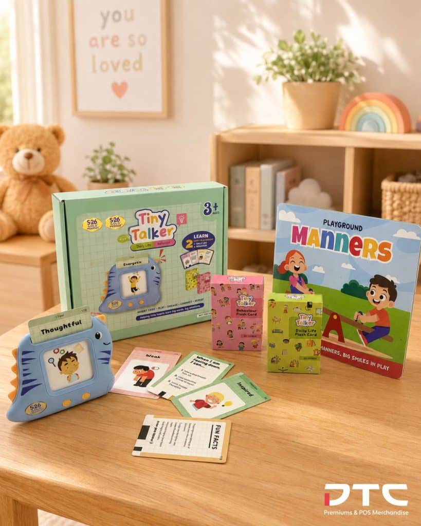 Wyeth S-26 Gold Progress flash card reader and storybook promotional set