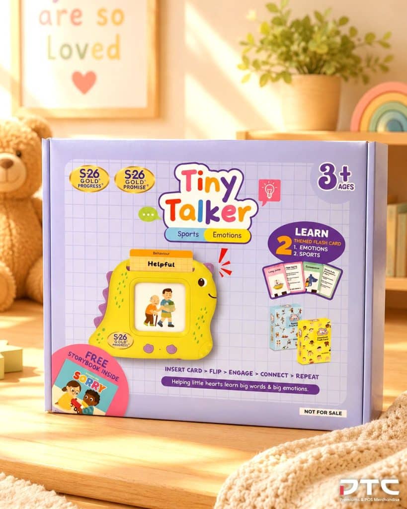 Wyeth S-26 interactive learning set created for an on-pack promotion in Malaysia