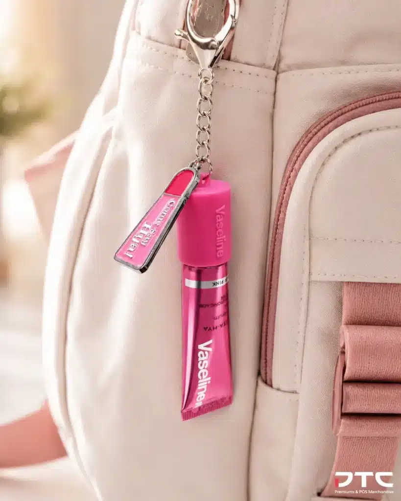 Vaseline Gluta-Hya promotional keychain